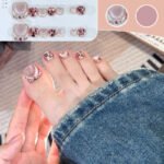 14 Sheets Square Press on Toenails - Image 3