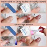 14 Sheets Square Press on Toenails - Image 6