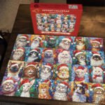 🎁Happy Christmas Cats Advent Calendar Jigsaw Puzzle 1000 Pieces - Image 9
