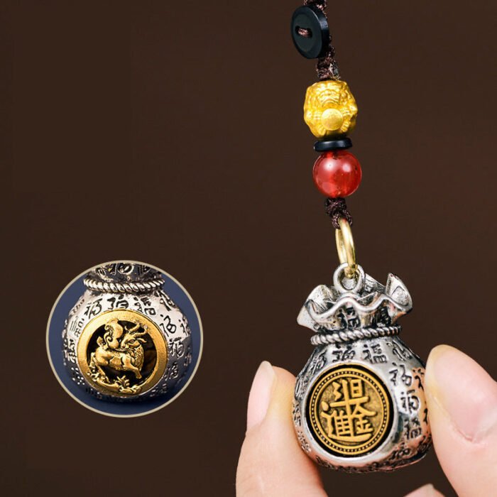 🎅Christmas Pre-sale🎁Zodiac Fortune Bag Pendant for Good Luck & Prosperity - Image 8
