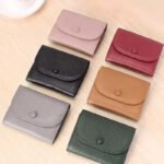 🔥Best Christmas present ever🎁🎄Fashion Lychee Pattern PU Leather Short Wallet with Convenient Snap Button - Image 2