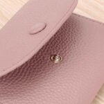 🔥Best Christmas present ever🎁🎄Fashion Lychee Pattern PU Leather Short Wallet with Convenient Snap Button - Image 5