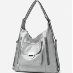 Women's Convertible Stylish PU Leather Bag with Multiple Pockets - Image 9