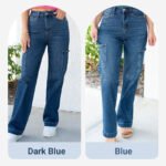 🎉Hot Sale 50% OFF🎉High Rise Cargo Wide-Leg Stretch Jeans for Women - Image 3