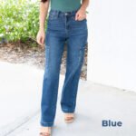 🎉Hot Sale 50% OFF🎉High Rise Cargo Wide-Leg Stretch Jeans for Women - Image 10