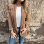 🎁Hot Sale🎁50% OFF!✈️Free shipping✈️ Women's Stylish Blazer with Chic Leopard Print Lining! - Image 5