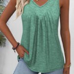 🎉2025 New Products Hot Sale✨Women's V-Neck Sleeveless Tank Top - Image 2