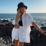 Vibrant Solid Color Short Sleeve Shirt & High Waisted Shorts 2-Piece Set - Image 14