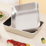 🔥2025-Hot Sale🎁49% OFF-Stainless Steel Square Plate(With Lid) - Image 3
